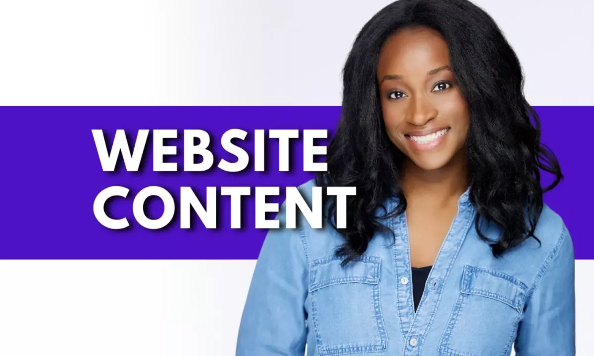 I will be your website content writer