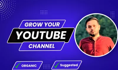 I will do organic youtube channel promotion and help you grow your channel